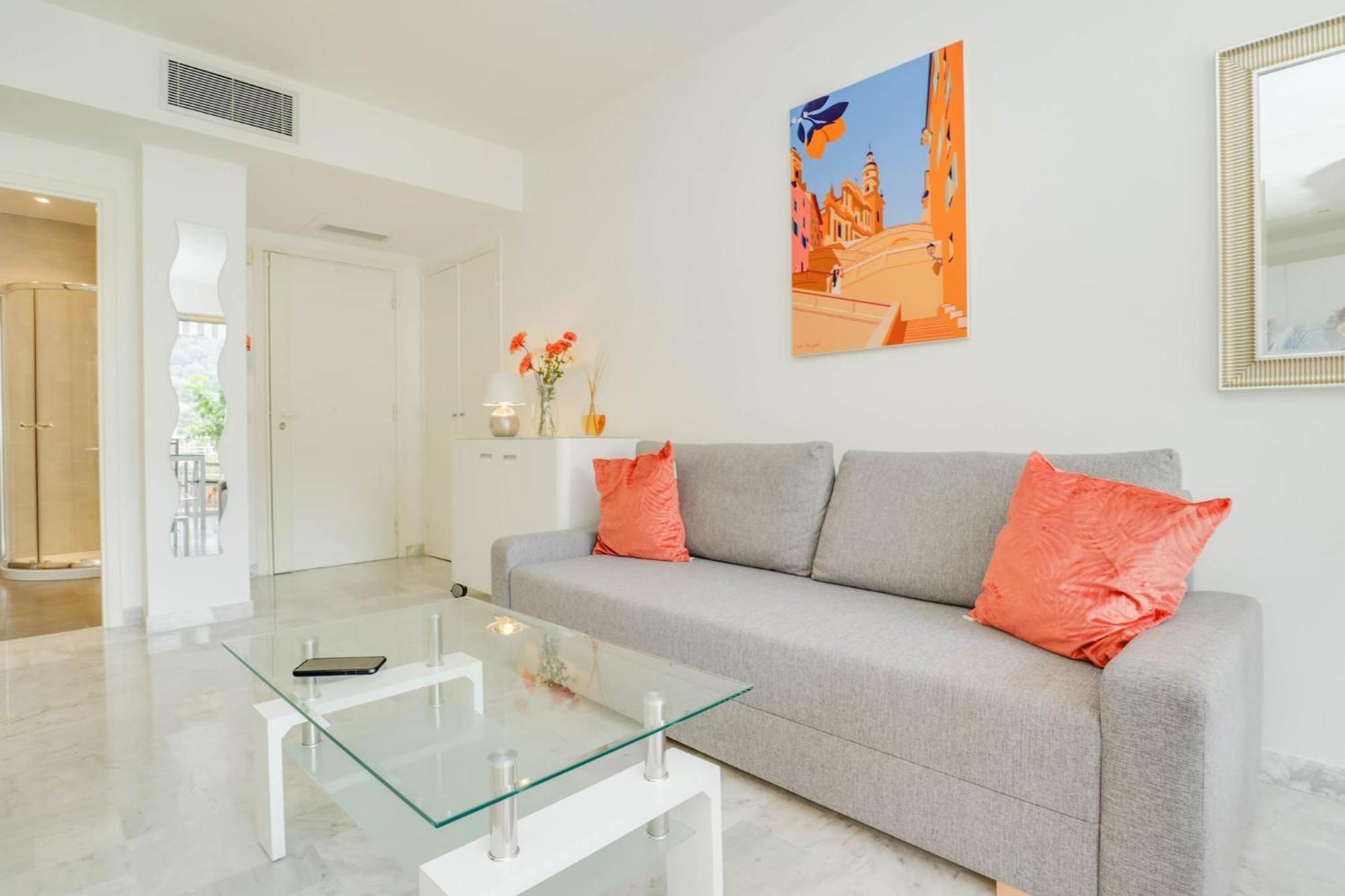 « La Grande Residence » Vue Mer, Piscine Menton Exterior photo