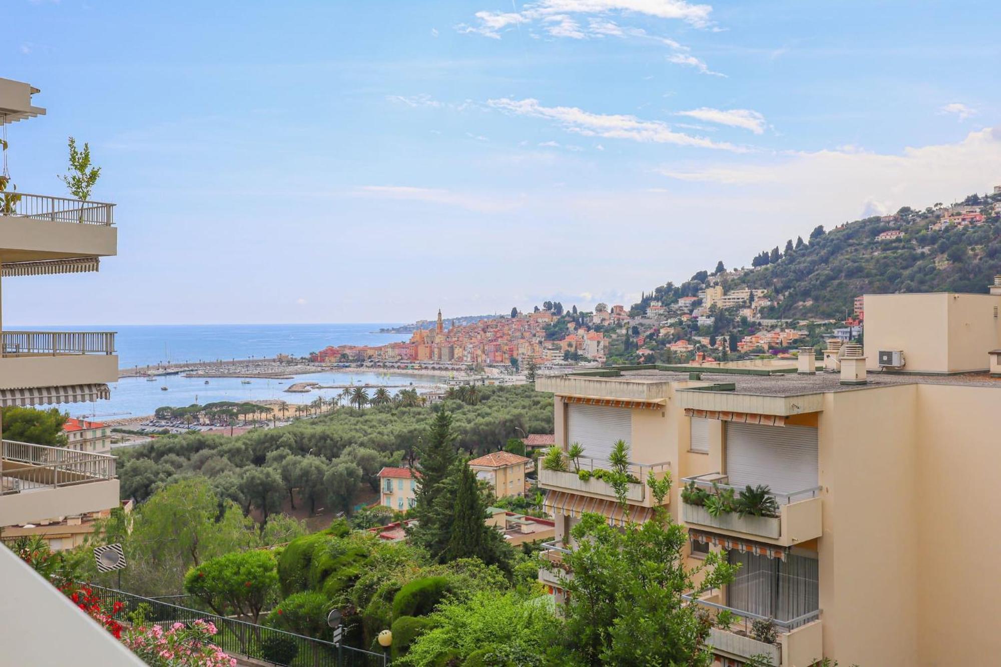 « La Grande Residence » Vue Mer, Piscine Menton Exterior photo